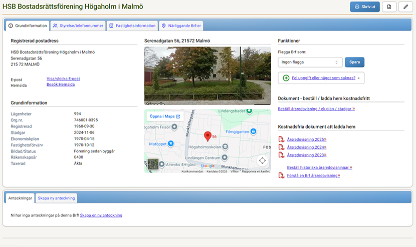 Brf Info - Hittabrf.se